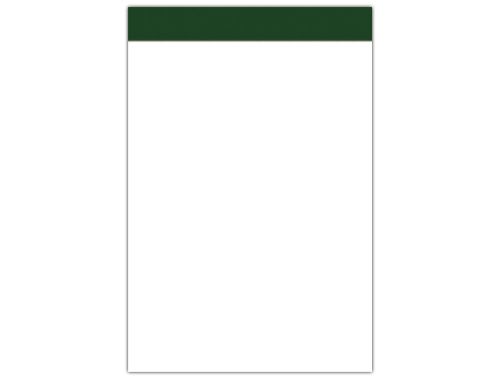 Bloco de apontamentos liderpapel liso a6 80 folhas 60 g/m2 perfurado sem capa , Liderpapel , 70015 , 8423473700154